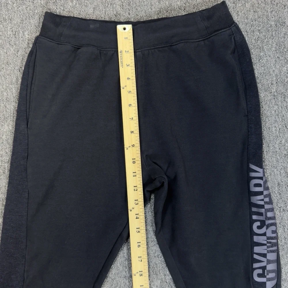 Gymshark Joggers Men's Size‎ Small Black Tapered Ankle Sweatpants Gym Training